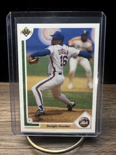 Cheap Sneaks Footwear/Sports Cards Baseball Card Dwight Gooden 1991 Upper Deck Baseball Card #224  New York Mets