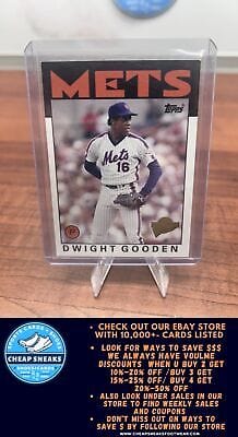 Cheap Sneaks Footwear/Sports Cards Baseball Card Dwight Gooden 2005 Topps All-Time Fan Favorites #45 New York Mets