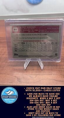 Cheap Sneaks Footwear/Sports Cards Baseball Card Dwight Gooden 2021 Topps Chrome Platinum Anniversary #592 New York Met