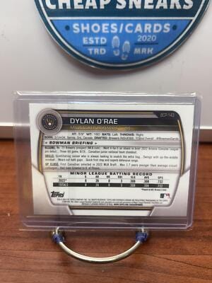 Cheap Sneaks Footwear/Sports Cards Baseball Card Dylan O'Rae 2023 Bowman Chrome Prospects #BCP-143 Milwaukee Brewers