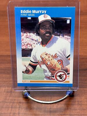 Cheap Sneaks Footwear/Sports Cards Baseball Card Eddie Murray 1987 Fleer Baseball Card #476 Baltimore Orioles