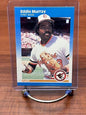 Cheap Sneaks Footwear/Sports Cards Baseball Card Eddie Murray 1987 Fleer Baseball Card #476 Baltimore Orioles