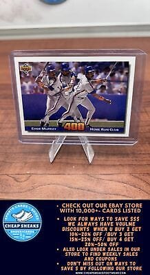 Cheap Sneaks Footwear/Sports Cards Baseball Card Eddie Murray 1992 Upper Deck #728 New York Mets