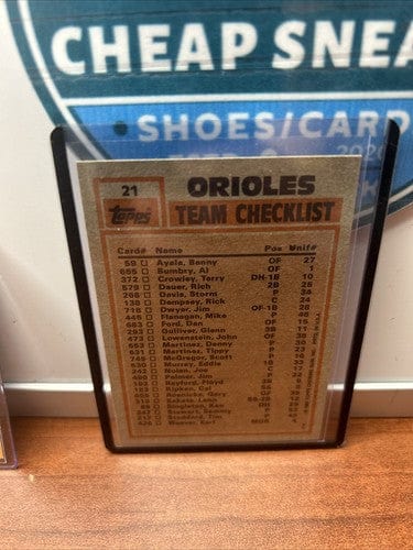 Cheap Sneaks Footwear/Sports Cards Baseball Card Eddie Murray/Jim Plamer Orioles Lot (3)83 Topps #21,23 Topps T88-56,22