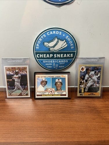Cheap Sneaks Footwear/Sports Cards Baseball Card Eddie Murray/Jim Plamer Orioles Lot (3)83 Topps #21,23 Topps T88-56,22