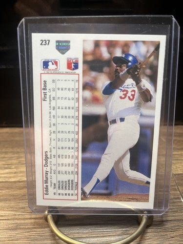 Cheap Sneaks Footwear/Sports Cards Baseball Card Eddie Murray Los Angeles Dodgers  1991 Upper Deck #237 HOF