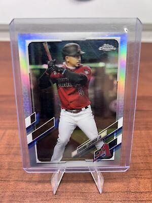 Cheap Sneaks Footwear/Sports Cards Baseball Card Eduardo Escobar 2021 Topps Chrome Silver Refractor Baseball Card#73 Di