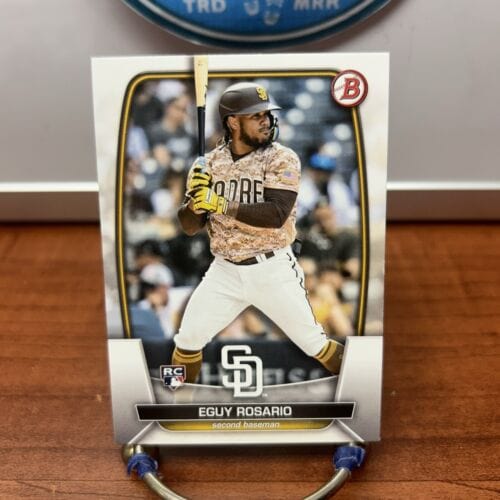 Cheap Sneaks Footwear/Sports Cards Baseball Card Eguy Rosario 2023 Bowman Rookie Card#63 San Diego Padres BUY MORE BUY