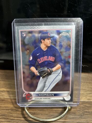 Cheap Sneaks Footwear/Sports Cards Baseball Card Eli Morgan 2022 Topps Chrome Cleveland Guardians Rookien Baseball Card