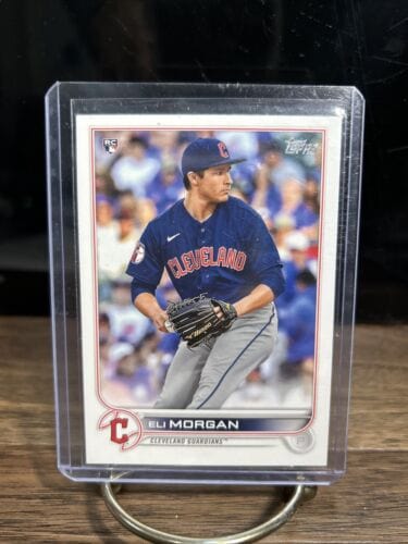 Cheap Sneaks Footwear/Sports Cards Baseball Card Eli Morgan 2022 Topps Series One Cleveland Guardians Rookie Baseball C