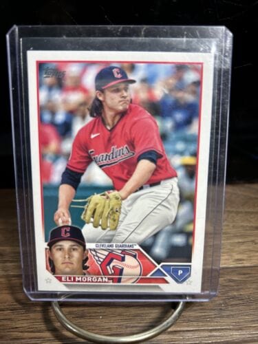 Cheap Sneaks Footwear/Sports Cards Baseball Card Eli Morgan 2023 Topps Series One Cleveland Guardians Baseball Card#223