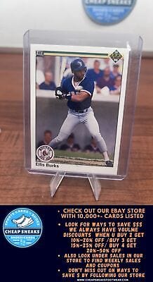 Cheap Sneaks Footwear/Sports Cards Baseball Card Ellis Burks 1990 Upper Deck #343 Boston Red Sox