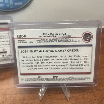Cheap Sneaks Footwear/Sports Cards Baseball Card Elly De La Cruz (RC) 24 Topps Chrome AS Refractor ,24 Topps Stadium Cl