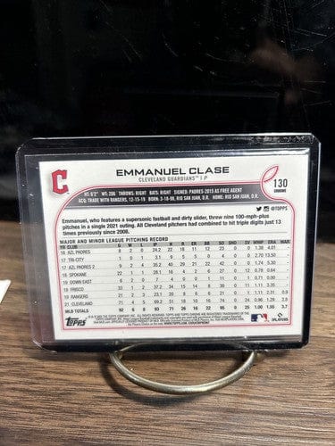 Cheap Sneaks Footwear/Sports Cards Baseball Card Emmanuel Clase 2022 Topps Chrome Cleveland Guardians Rookie Baseball C