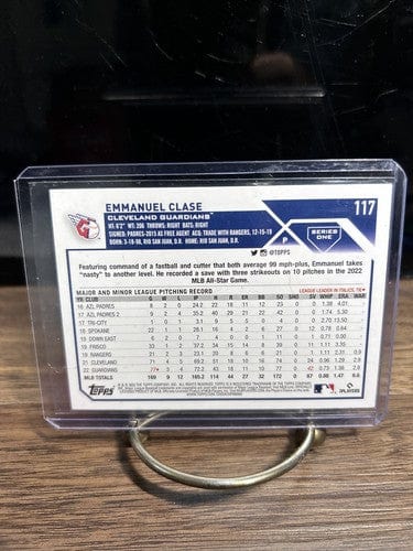 Cheap Sneaks Footwear/Sports Cards Baseball Card Emmanuel Clase 2023 Topps Series One Cleveland Guardians Baseball Card