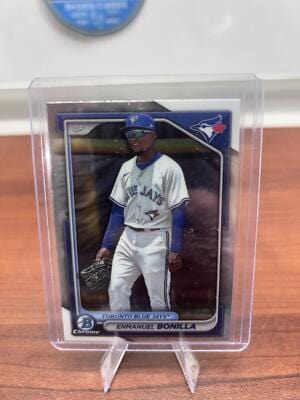 Cheap Sneaks Footwear/Sports Cards Baseball Card Enmanuel Bonilla 2024 Bowman Chrome Prospects #BCP-53 Toronto Blue Jay