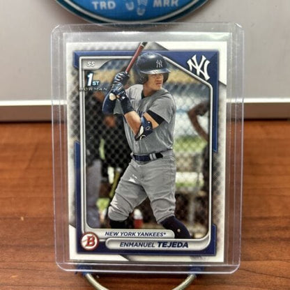 Cheap Sneaks Footwear/Sports Cards Baseball Card Enmanuel Tejeda 2024 1ST Bowman Prospect Baseball Card#BP-103 New York