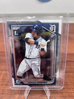 Cheap Sneaks Footwear/Sports Cards Baseball Card Enrique Jimenez 2024 Bowman Chrome Prospects #BCP-31 Detroit Tigers