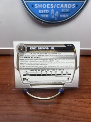 Cheap Sneaks Footwear/Sports Cards Baseball Card Eric Brown Jr. 2023 Bowman 1st Edition #BP-41 Milwaukee Brewers