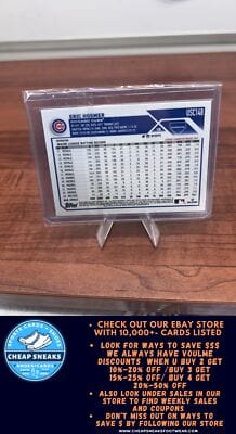 Cheap Sneaks Footwear/Sports Cards Baseball Card Eric Hosmer 2023 Topps Chrome Update Refractor #USC148 Chicago Cubs