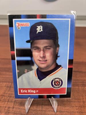 Cheap Sneaks Footwear/Sports Cards Baseball Card Eric King 1988 Donruss #50b Detroit Tigers