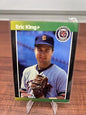 Cheap Sneaks Footwear/Sports Cards Baseball Card Eric King 1989 Donruss #535a Detroit Tigers