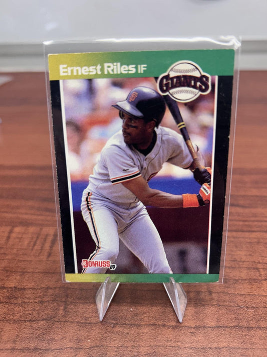 Cheap Sneaks Footwear/Sports Cards Baseball Card Ernest Riles 1989 Donruss #625 San Francisco Giants