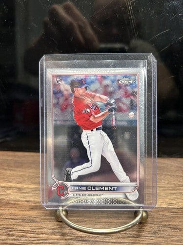 Cheap Sneaks Footwear/Sports Cards Baseball Card Ernie Clement 2022 Topps Chrome Cleveland Guardians Rookie Baseball Ca