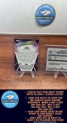 Cheap Sneaks Footwear/Sports Cards Baseball Card Eury Pérez 2024 Topps Chrome Future Stars #FS-11 Marlins+ Bonus Card