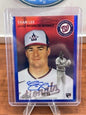 Cheap Sneaks Footwear/Sports Cards Baseball Card Evan Lee (RC) 2023 Topps Chrome Platinum Anniversary Blue Refractor Au