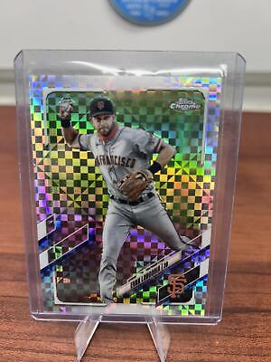 Cheap Sneaks Footwear/Sports Cards Baseball Card Evan Longoria 2021 Topps Chrome X-Fractor Refractor #125  San Francis