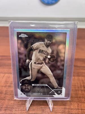 Cheap Sneaks Footwear/Sports Cards Baseball Card Evan Longoria 2023 Topps Chrome Sepia Refractor #166 Arizona Diamondba