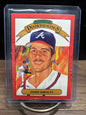 Cheap Sneaks Footwear/Sports Cards Baseball Card Excellent with print defect 1990 Donruss - Diamond Kings #8 John Smoltz