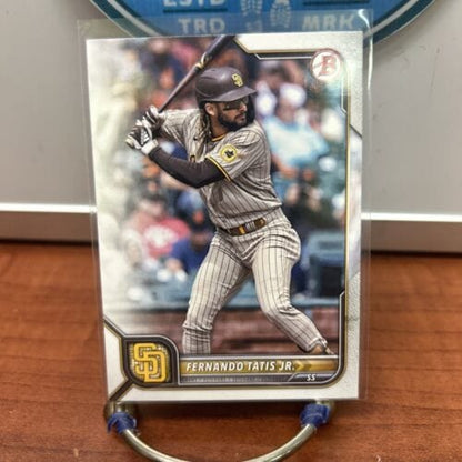 Cheap Sneaks Footwear/Sports Cards Baseball Card Fernando Tatis Jr. 2022 Bowman #34 San Diego Padres