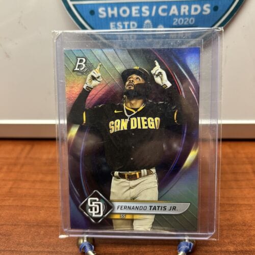 Cheap Sneaks Footwear/Sports Cards Baseball Card Fernando Tatis Jr. 2022 Bowman Platinum Card #26 San Diego Padres
