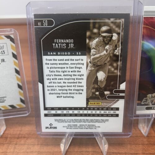 Cheap Sneaks Footwear/Sports Cards Baseball Card Fernando Tatis Jr. 2022 Topps Archives #PC-13+22 Panini Absolute #50#E