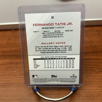 Cheap Sneaks Footwear/Sports Cards Baseball Card Fernando Tatis Jr. 2022 Topps Gallery #98  San Diego Padres