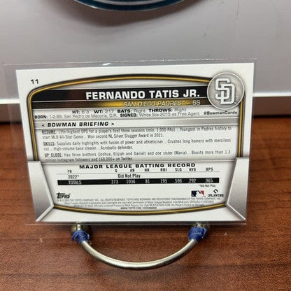 Cheap Sneaks Footwear/Sports Cards Baseball Card Fernando Tatis Jr 2023 Bowman Card #11 Padres. 💵BUY MORE & BUY FOR