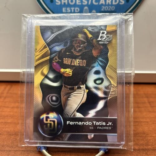 Cheap Sneaks Footwear/Sports Cards Baseball Card Fernando Tatis Jr. 2023 Bowman Platinum Card #56 San Diego Padres
