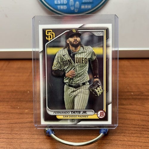 Cheap Sneaks Footwear/Sports Cards Baseball Card Fernando Tatis Jr.  2024 Bowman Baseball Card #35 San Diego Padres