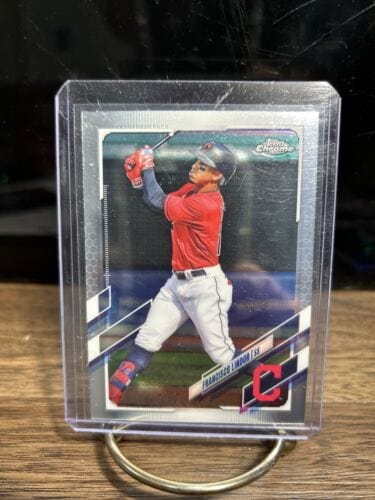Cheap Sneaks Footwear/Sports Cards Baseball Card Francisco Lindor  2021 Topps Chrome Cleveland Indians/Guardians Baseba