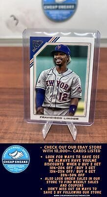 Cheap Sneaks Footwear/Sports Cards Baseball Card Francisco Lindor 2022 Topps Gallery #177 New York Mets