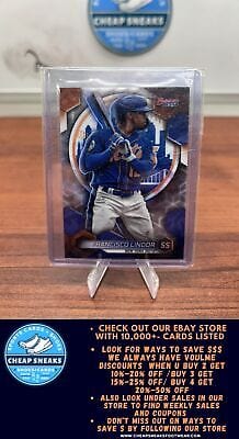 Cheap Sneaks Footwear/Sports Cards Baseball Card Francisco Lindor 2023 Bowman's Best #32 New York Mets