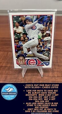 Cheap Sneaks Footwear/Sports Cards Baseball Card Frank Schwindel 2023 Topps #249 Chicago Cubs