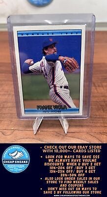 Cheap Sneaks Footwear/Sports Cards Baseball Card Frank Viola 1992 Donruss #498 New York Mets