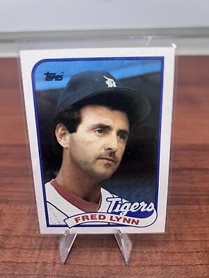 Cheap Sneaks Footwear/Sports Cards Baseball Card Fred Lynn 1989 Topps #416 Detroit Tigers
