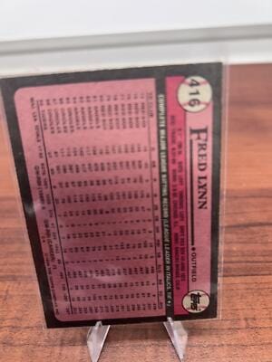 Cheap Sneaks Footwear/Sports Cards Baseball Card Fred Lynn 1989 Topps #416 Detroit Tigers