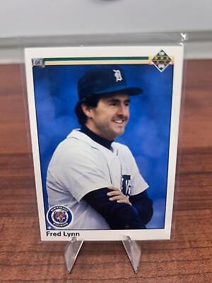 Cheap Sneaks Footwear/Sports Cards Baseball Card Fred Lynn 1990 Upper Deck #247 Detroit Tigers