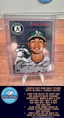 Cheap Sneaks Footwear/Sports Cards Baseball Card Freddy Tarnok RC 2023 Topps Chrome Platinum Anniversary #137 Oakland A