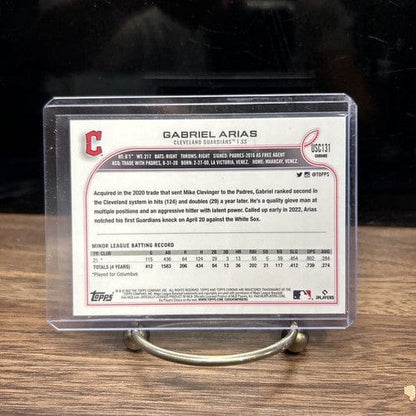 Cheap Sneaks Footwear/Sports Cards Baseball Card Gabriel Arias 2022 Topps Chrome Cleveland Guardians Rookie Baseball Ca